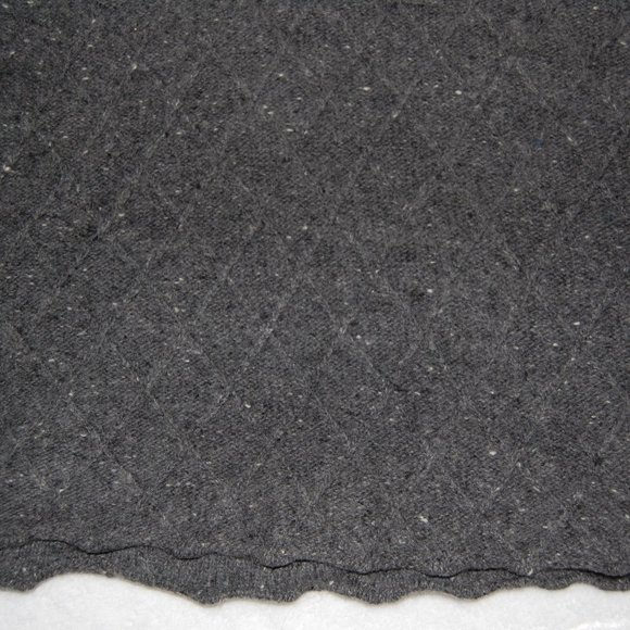 Vintage 1991, Dark Gray Heather Knit Turtleneck, 100% Lambswool - Picture 8 of 13